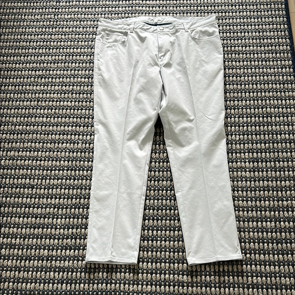 Peter Millar Light Grey Performance Trousers - image 1